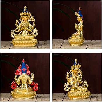 Amazon｜四腕観音仏、チベット仏教観音菩薩、仏像のタントラの